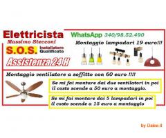 ELETTRICISTA PER IL MIO LAMPADARIO 340/9852490