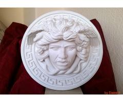 Il mito di Medusa, scultura con diametro di 23 cm