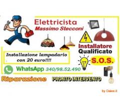 Elettricista lampadari Roma Ostiense