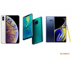 Samsung S9/S9 Plus/Note 9, Apple iPhone XS/XS Max, Huawei, SONY €255 EUR